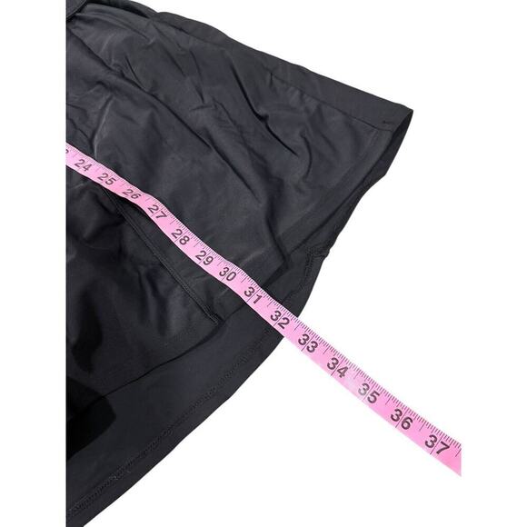 Venus Slimming Swim Dress Black Halter Belted One Piece Swimsuit Womens 16 - Picture 10 of 14